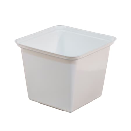 Hapco-Elmar Essential 3 Qt. Square Ice Bucket Insulating Liner, White, PK 36 R2030WHT